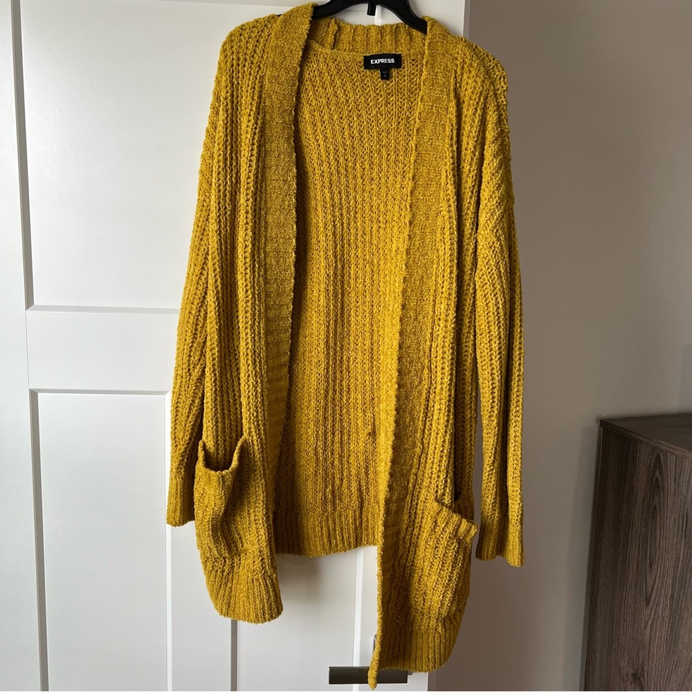 Mustard Yellow Cardigan